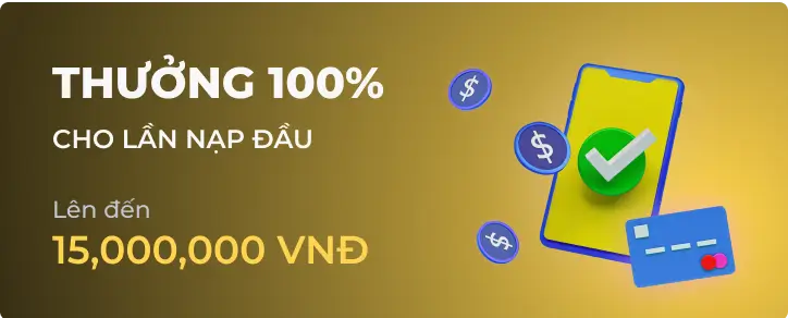 Ưu đãi thưởng 100% tiền gửi lần đầu tại g666