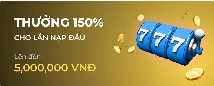 Siêu thưởng 150% dành cho thành viên VIP của g666